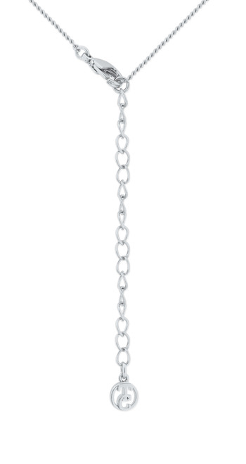 INFINITY PENDANT INSIDE PAVE - SILVER INFINITY PENDANT INSIDE PAVE - SILVER