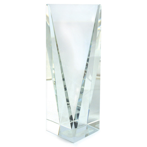 Personalised Causeway 9.5 inch Crystal Trophy