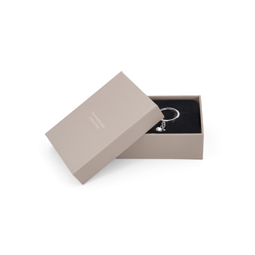 Tipperary Crystal Pearl & Diamond Letter "W" Keyring Tipperary Crystal Pearl & Diamond Letter "W" Keyring