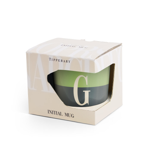 Tipperary Initials Mug - Letter G Tipperary Initials Mug - Letter G