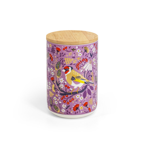 Birdy Storage Jar - Goldfinch Birdy Storage Jar - Goldfinch