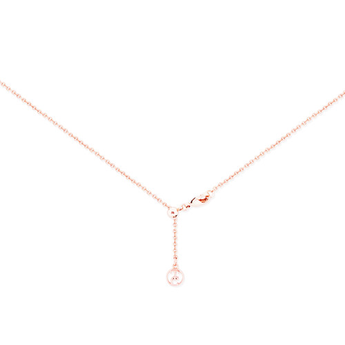 BEE ROSE GOLD CIRCLE PENDANT BEE ROSE GOLD CIRCLE PENDANT