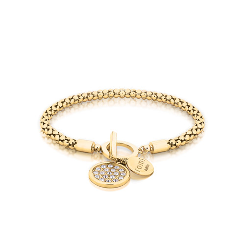 ROMI GOLD POPCORN CHAIN BRACELET ROMI GOLD POPCORN CHAIN BRACELET