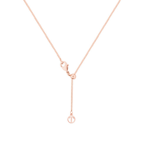 T-BAR PENDANT ROSE GOLD SIX MINI PEARLS T-BAR PENDANT ROSE GOLD SIX MINI PEARLS