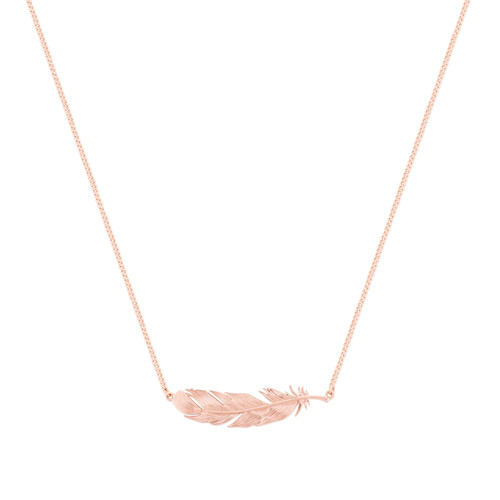 "LIKE A FEATHER" NECKLACE RG "LIKE A FEATHER" NECKLACE RG