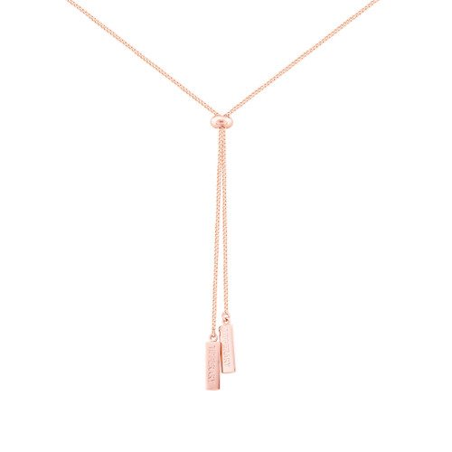 LONG FEATHER RG PENDANT INSET WITH CLEAR CZ LONG FEATHER RG PENDANT INSET WITH CLEAR CZ