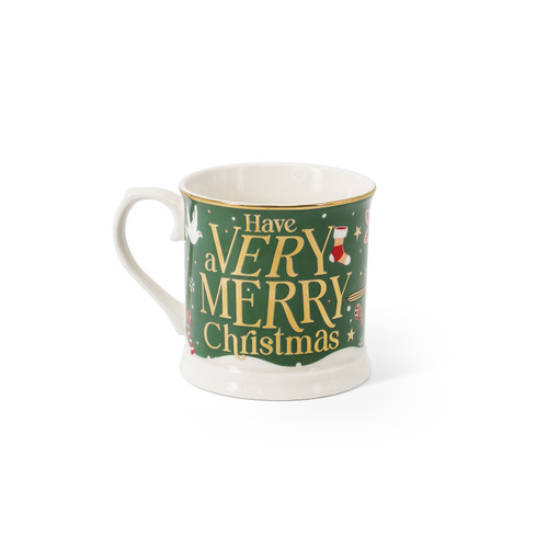 Have a Very & Merry and Christmas Robin S/2 Tankards Have a Very & Merry and Christmas Robin S/2 Tankards