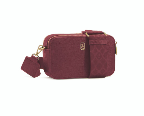 Miami Mini Cross Body with Shoulder Strap - Burgundy Miami Mini Cross Body with Shoulder Strap - Burgundy