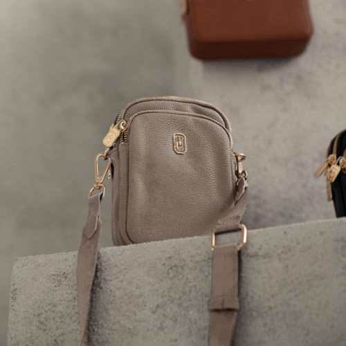 Naples Mini Cross Body Bag - Greige Naples Mini Cross Body Bag - Greige