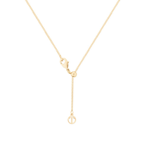 TC PEARL & SILVER CIRCLE PENDANT GOLD TC PEARL & SILVER CIRCLE PENDANT GOLD