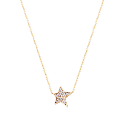 TC STAR PENDANT CZ INSET GOLD TC STAR PENDANT CZ INSET GOLD