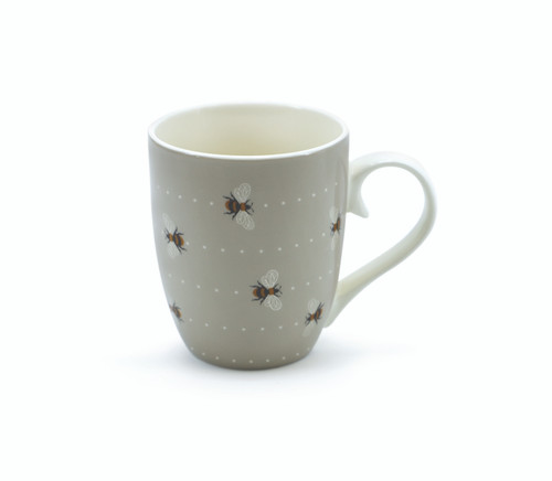 Bee Single Mug Grey Bee Single Mug Grey