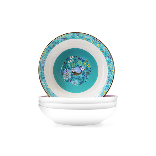 S/4 BIRDY PASTA BOWLS S/4 BIRDY PASTA BOWLS