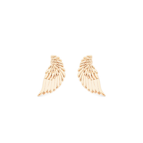 Angel Wing Stud Earrings Gold Angel Wing Stud Earrings Gold