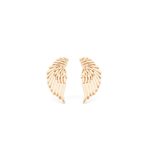 Angel Wing Stud Earrings Gold Angel Wing Stud Earrings Gold