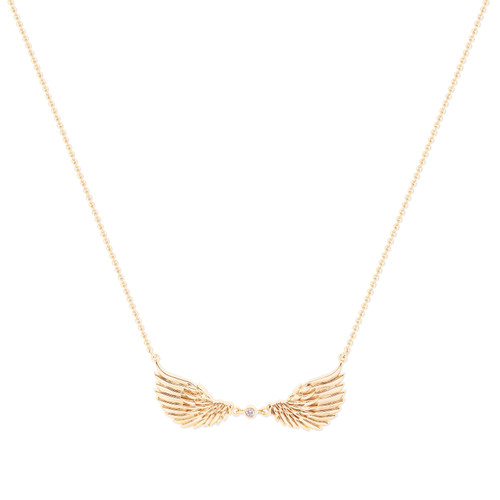 Angel Wings Double Wings Gold Pendant Angel Wings Double Wings Gold Pendant