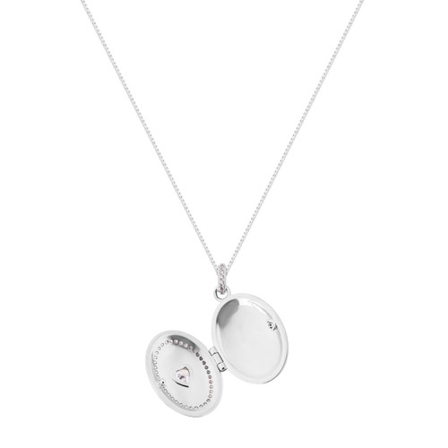 Tipperary Silver Heart Locket Tipperary Silver Heart Locket