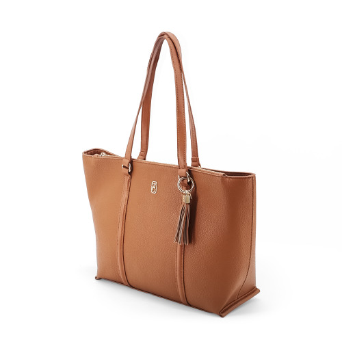 Free For All Tote Handbag - Tan Free For All Tote Handbag - Tan
