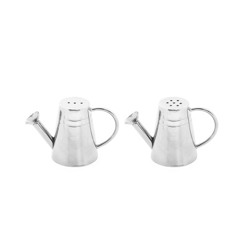 Silver Watering Can Salt & Pepper Shaker - NEW 2025 Silver Watering Can Salt & Pepper Shaker - NEW 2025