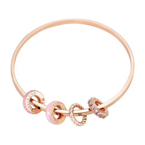 Tc Halo Sunset Bangle Rose Gold & Pink Tc Halo Sunset Bangle Rose Gold & Pink