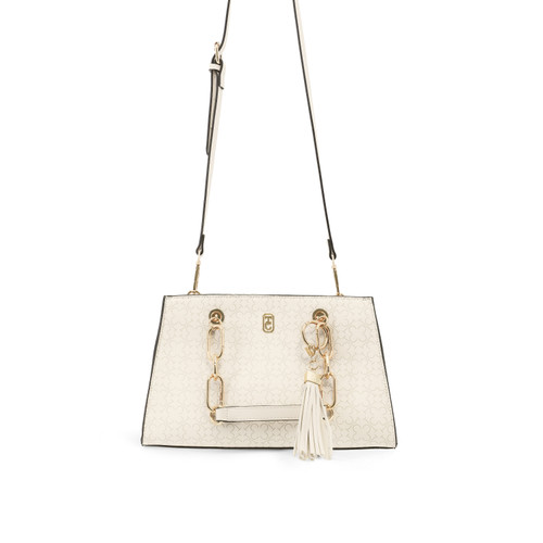 TC Monogram Handbag Ivory TC Monogram Handbag Ivory