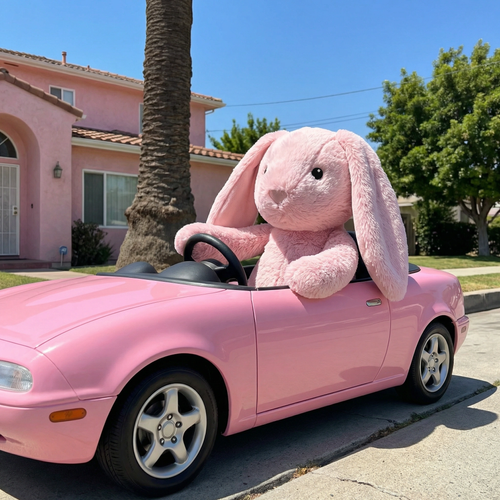 Gosh! Pink Bunny Softie