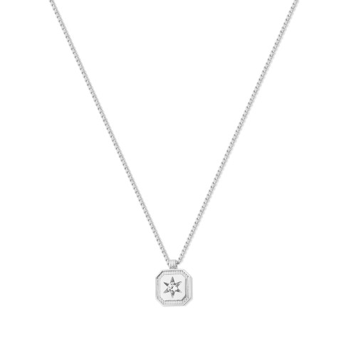 Tc Compass Star Pendant Silver Tc Compass Star Pendant Silver