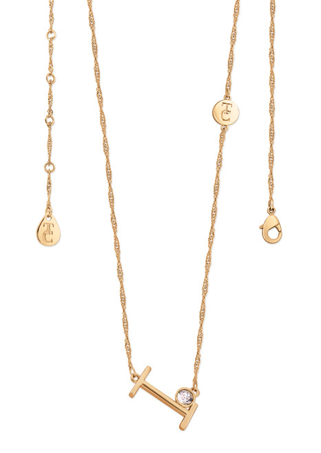 TC Letter "I" Pendant - Gold