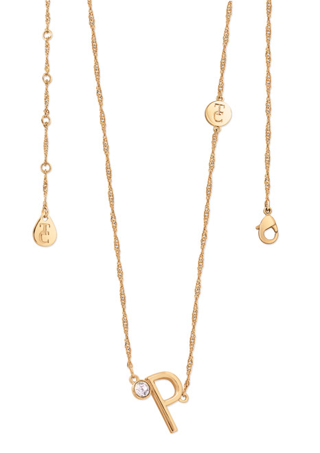 TC Letter "P" Pendant - Gold