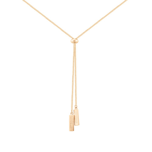 Long Feather Pendant Inset With Cz Gold Long Feather Pendant Inset With Cz Gold