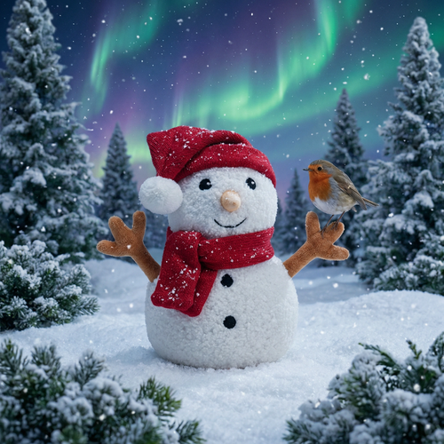 Gosh! Snowman Softie 20cm