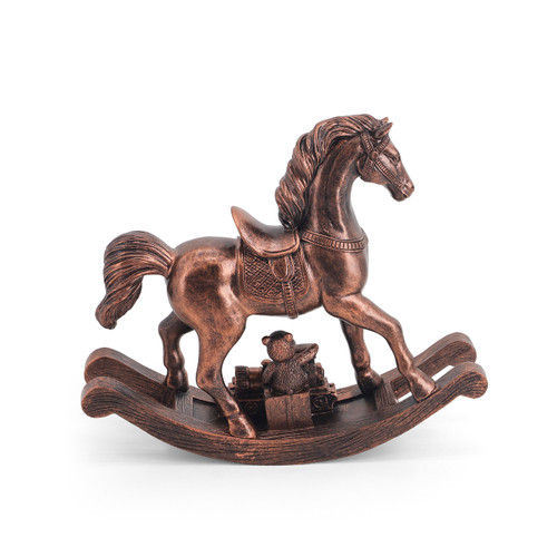 Tipperary Bronze Ornament - Rocking Horse