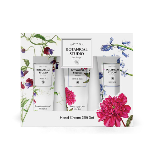 Botanical Studio S/3 Handcreams (Sweet Pea/ Peony Rose/ Bluebell)