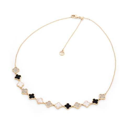 Tc Fleur Collection 13 Fleur Necklace Gold - New Spring 2026