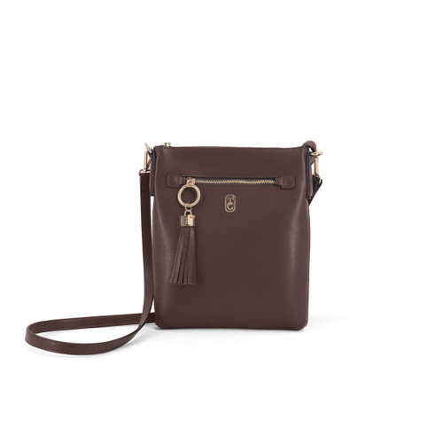 Chelsea Cross Body Pouch - Chocolate