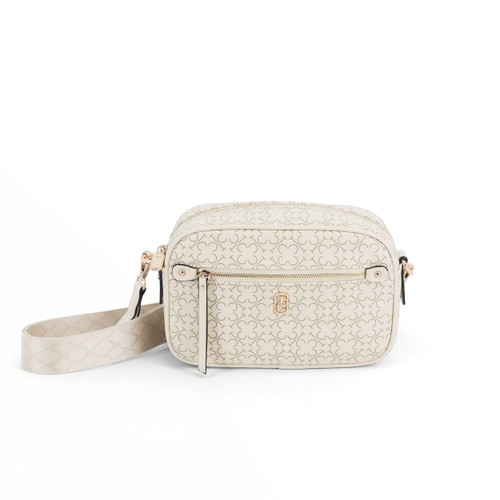TC Monogram Cross Body Bag Ivory