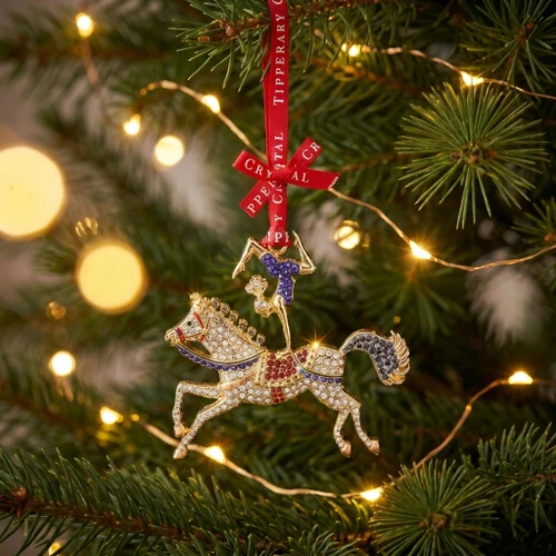 NEW Circus Christmas Decoration - Horse & Acrobat