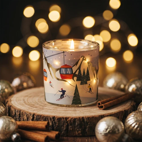 NEW Ski Resort Led Candle