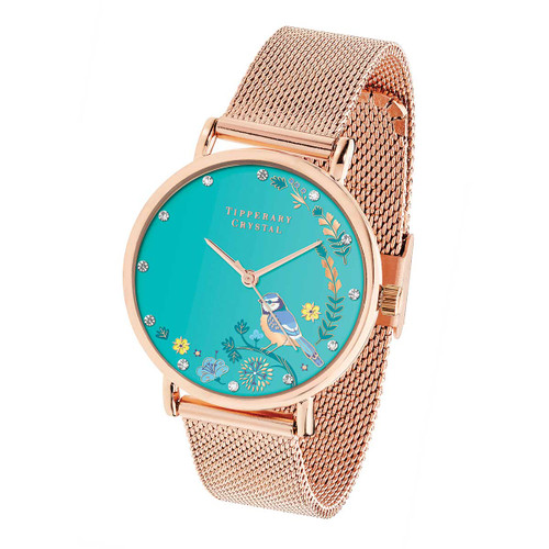 Birdy - Bullfinch Rose Gold Watch | Kilkenny Design