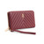 Chevron Burgundy Wallet