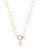 Romi Rose Gold Circle Chain Necklace