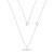 T-BAR TOGGLE PENDANT SILVER