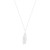 FEATHER CUT OUT PENDANT SILVER - NEW AUTUMN 2023