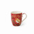 Christmas Robin S/4 Mugs