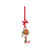 Alphabet Robin Christmas Decoration - L