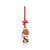 Alphabet Robin Christmas Decoration - S