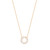 TC CIRCLE OF PEARL PENDANT GOLD - NEW 2024