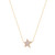 TC STAR PENDANT CZ INSET GOLD  - NEW 2024