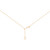 TC STAR PENDANT CZ INSET GOLD  - NEW 2024