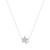 TC DOUBLE STAR PENDANT SILVER - NEW 2024